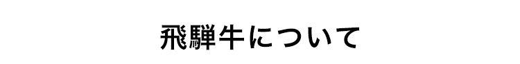 飛騨牛について